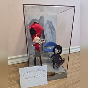 Disney Pixar Limited Edition 3500 Incredibles 2 Designer Doll Edna Jack Jack